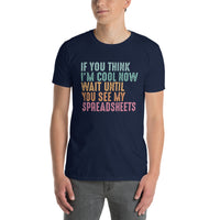 Spreadsheet T-Shirt | Funny Accountant Gift Idea - Cuccico Design