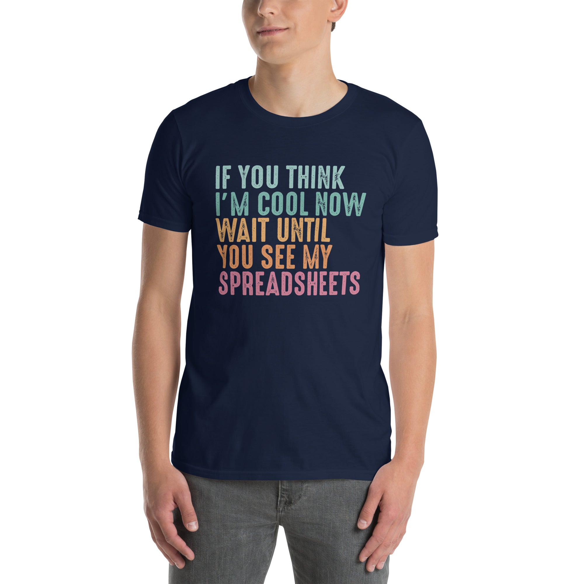 Spreadsheet T-Shirt | Funny Accountant Gift Idea - Cuccico Design