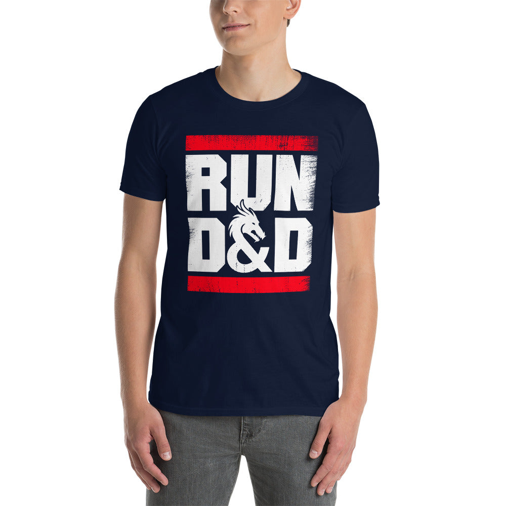 Vintage Run D&D T-Shirt - Dungeons and Dragons Gift - Cuccico Design