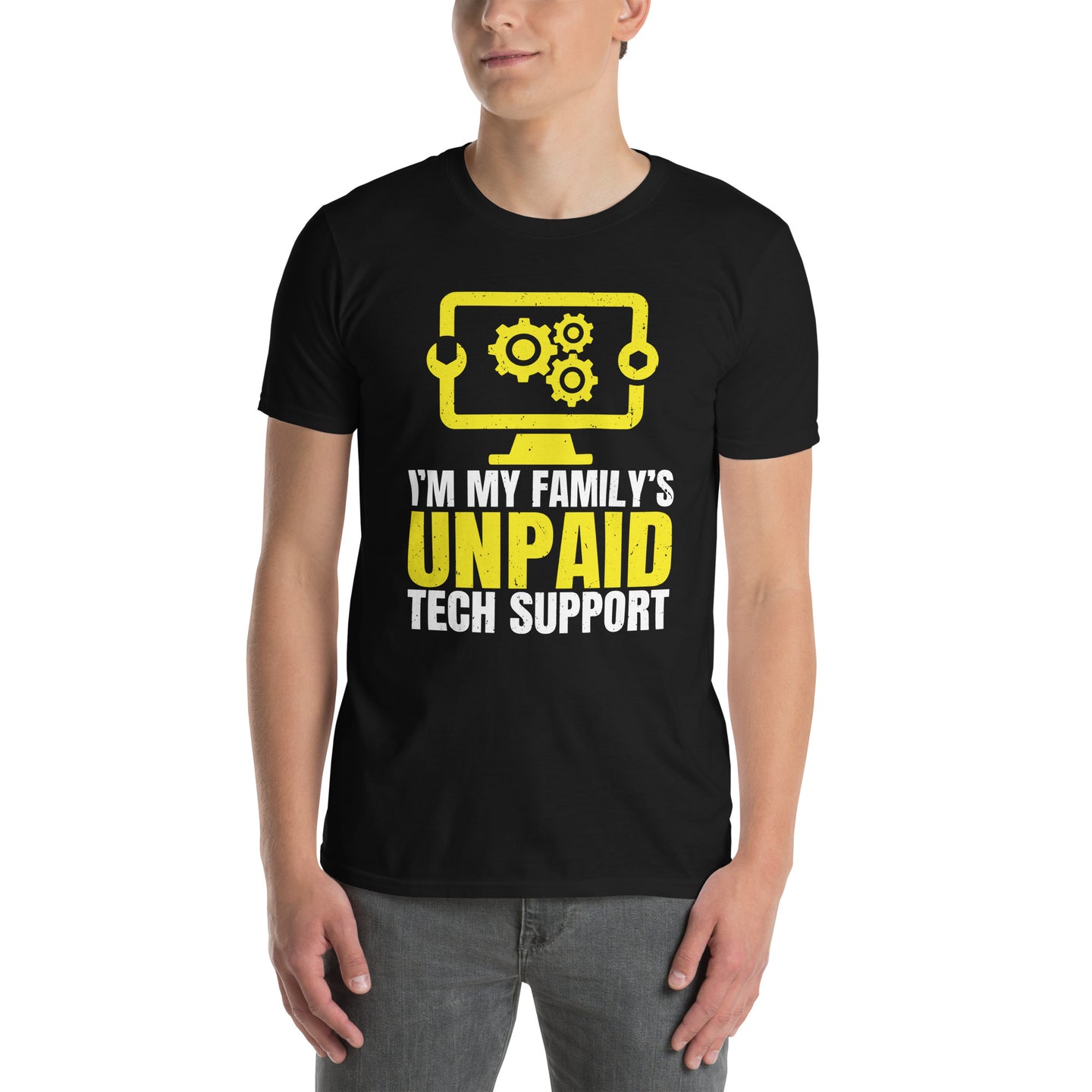 Family Unpaid Tech Support T-Shirt - Funny Engineer Gift - Cuccico Design