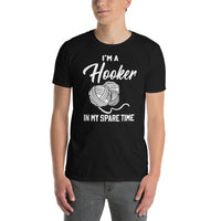 Funny Crochet T-Shirt | 'I'm a Hooker' Crocheting Gift - Cuccico Design