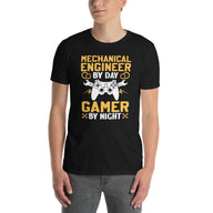 Engineer By Day Gamer By Night Shirt | Mechanical Engineer Gift - Cuccico Design
