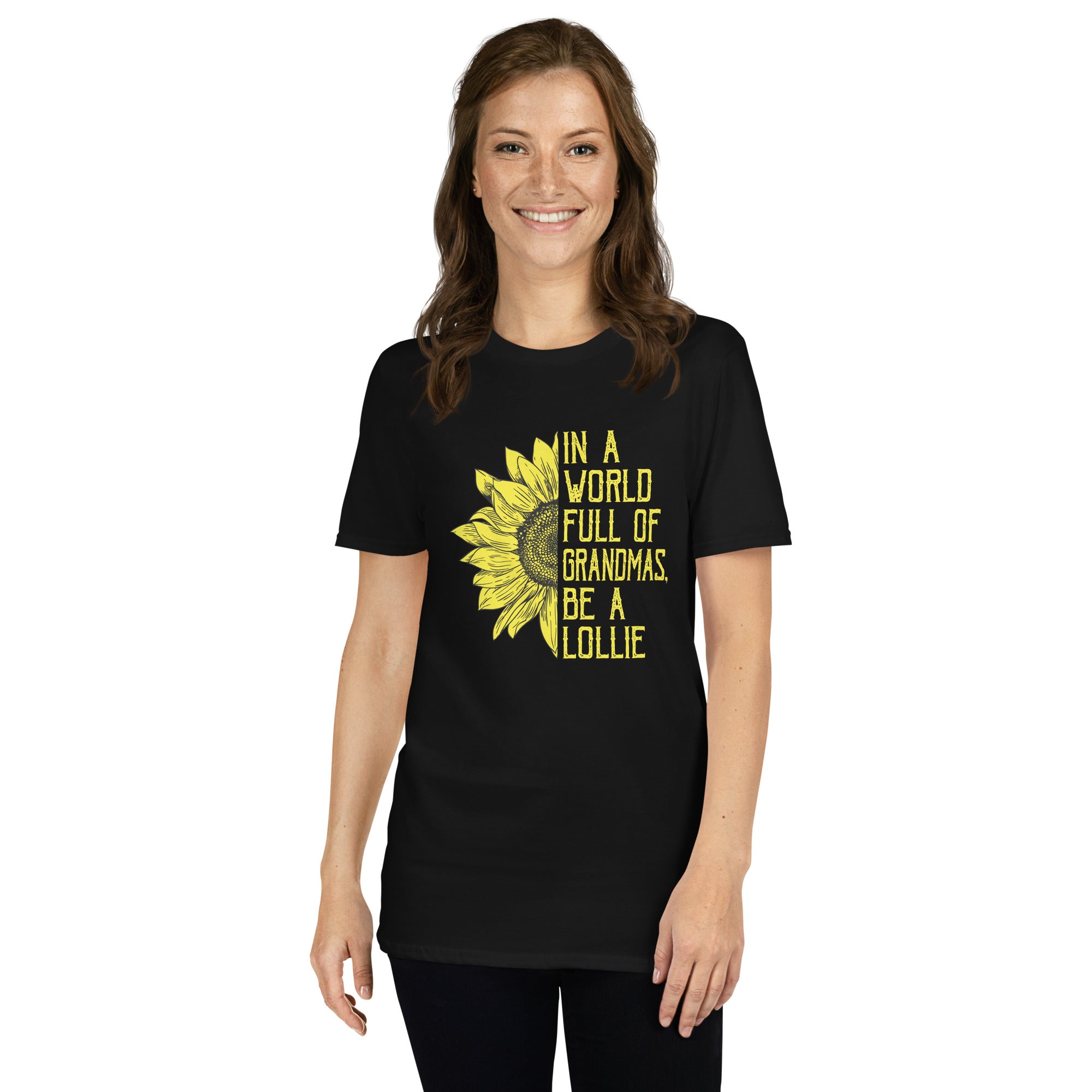 Lollie Shirt | In a World Full of Grandmas Be a Lollie Gift - Cuccico Design