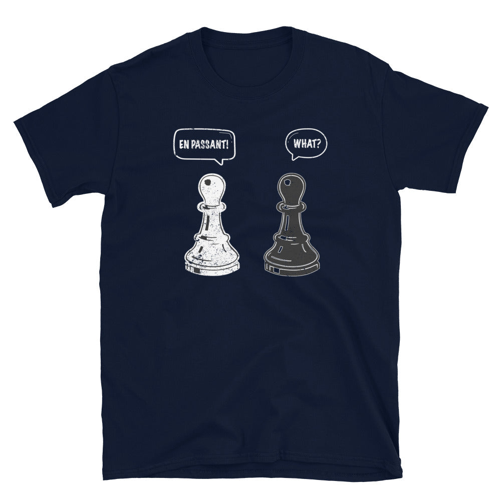 Funny En Passant Chess T-Shirt - Humor Gift for Chess Lovers - Cuccico Design