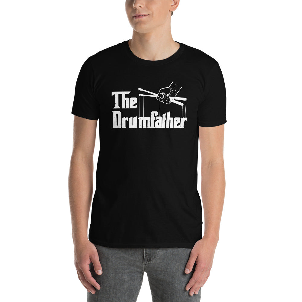 Funny Drummer T-Shirt | The Drumfather Gift Shirt - Cuccico Design