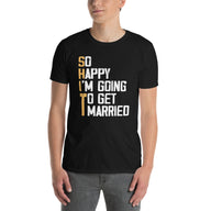 Funny Getting Married T-Shirt for Groom & Wedding Party - Cuccico Design