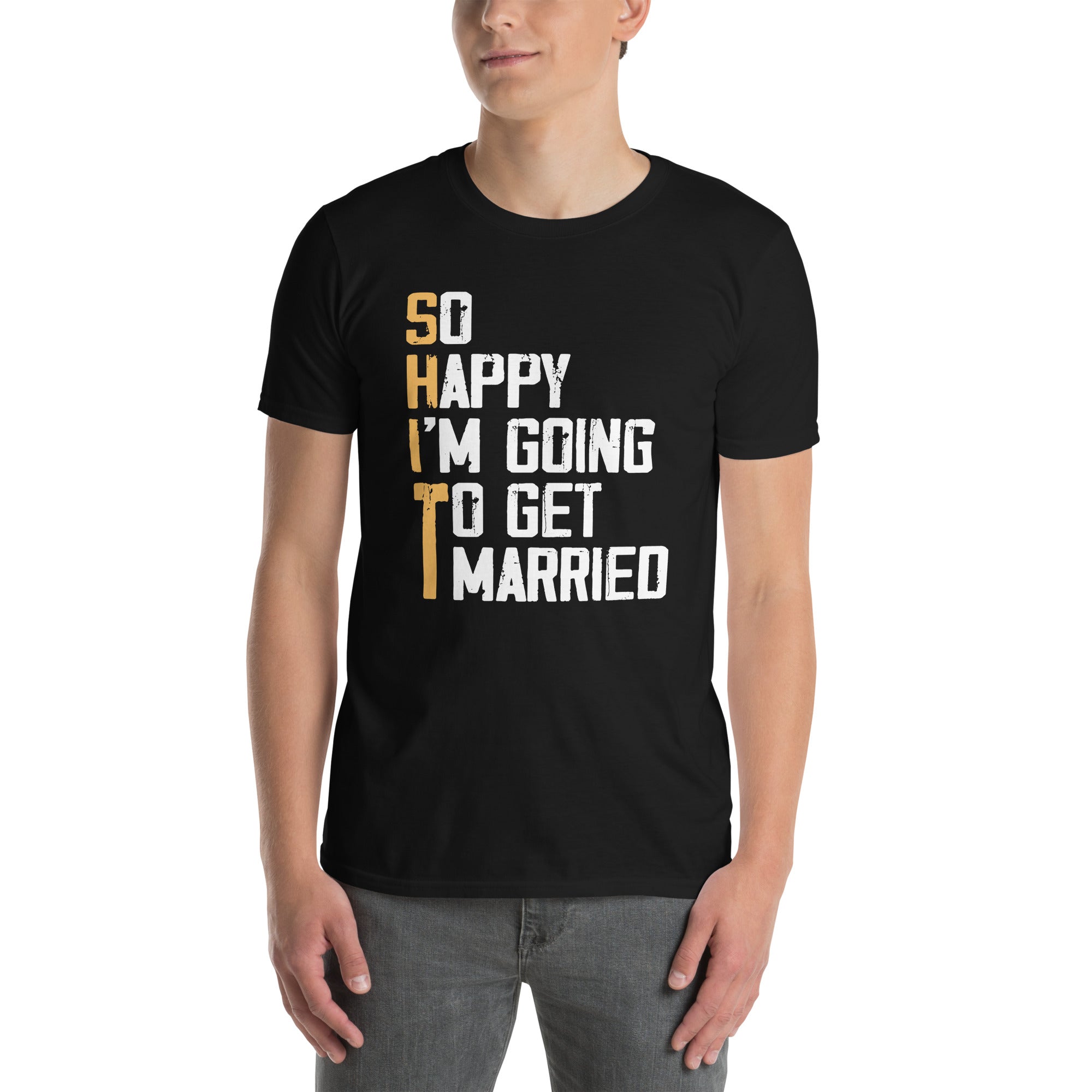 Funny Getting Married T-Shirt for Groom & Wedding Party - Cuccico Design