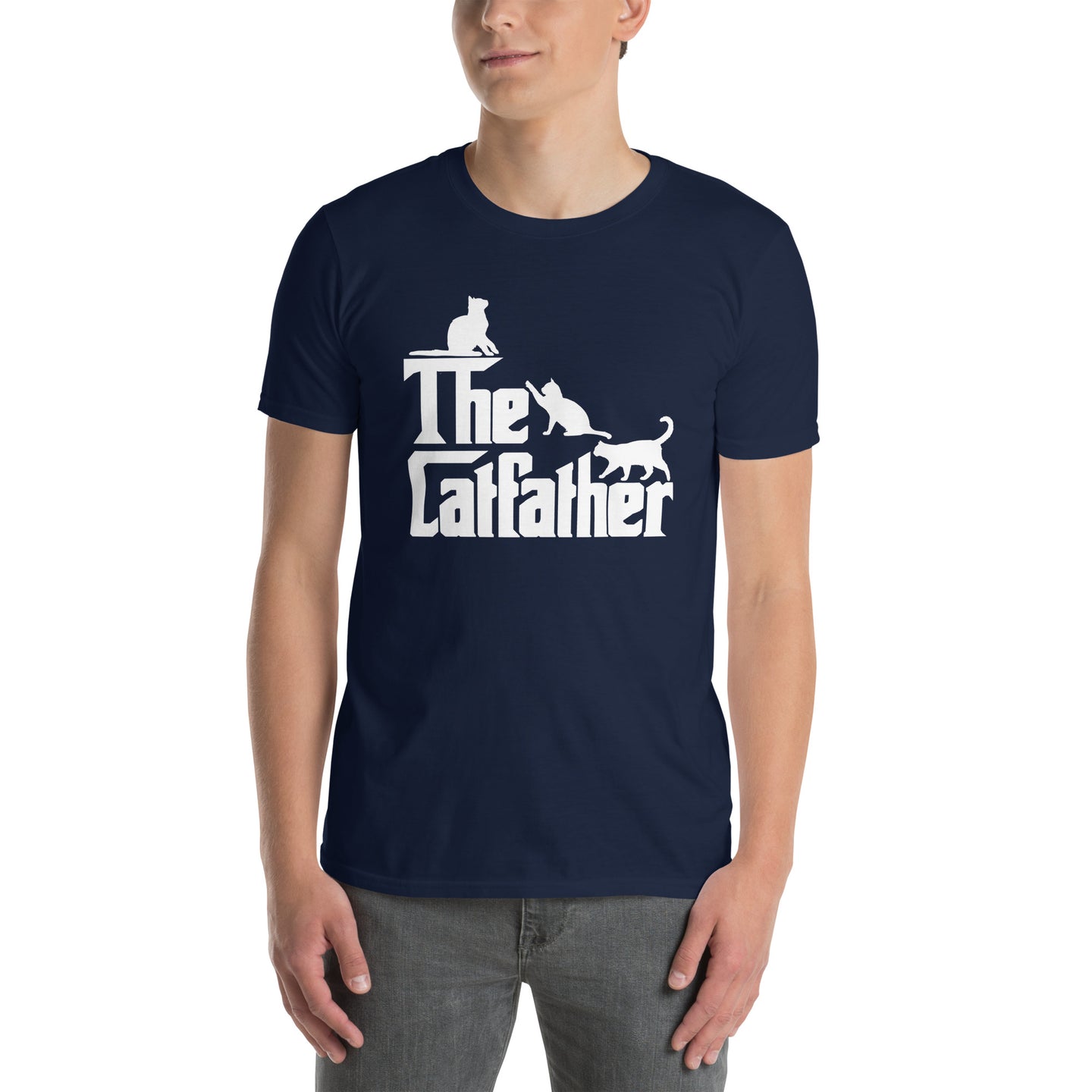 The Catfather Funny Cat Dad Shirt - Gift for Cat Dads - Cuccico Design