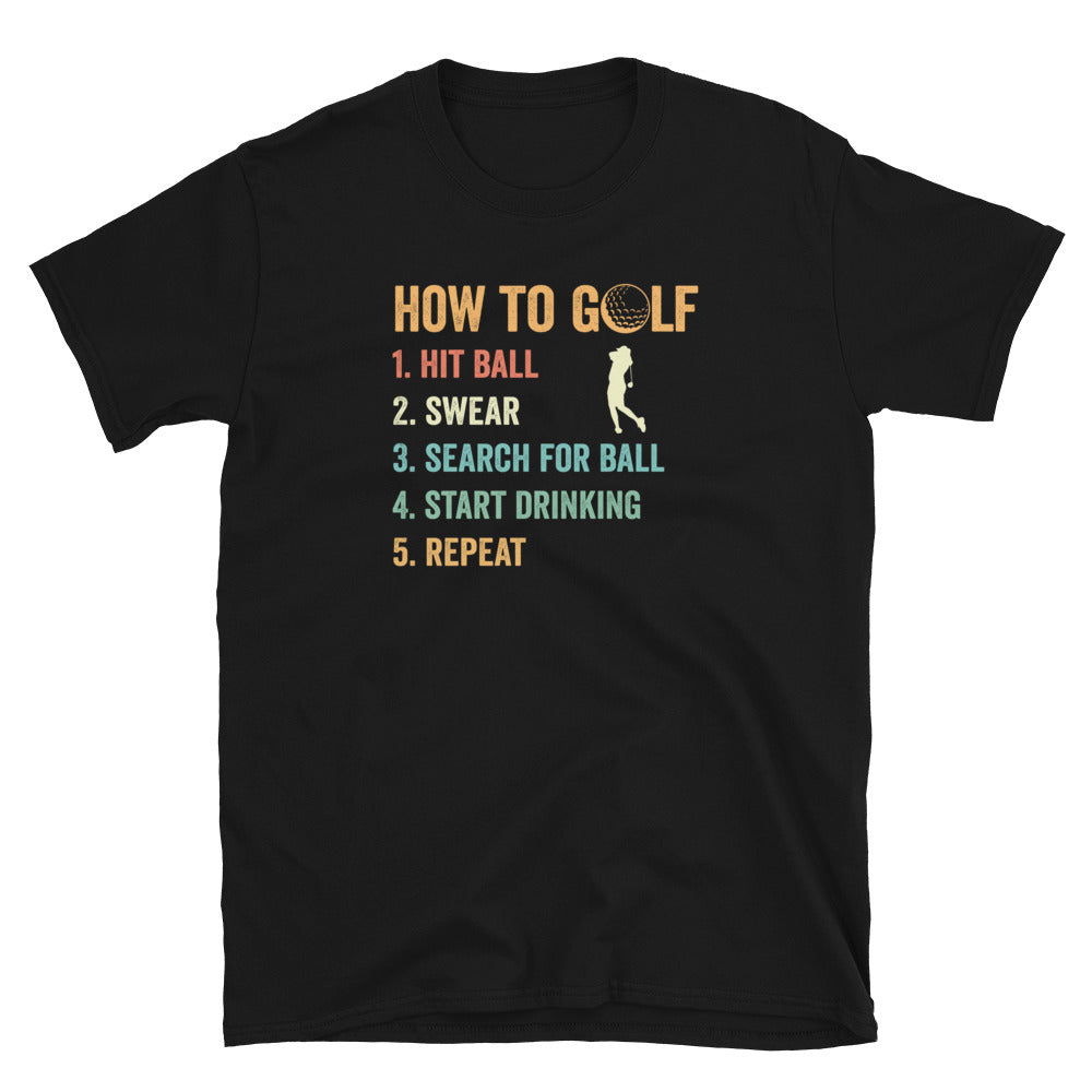 Funny Golf Shirt with Sayings | Humorous Golf T-Shirt - Cuccico Design