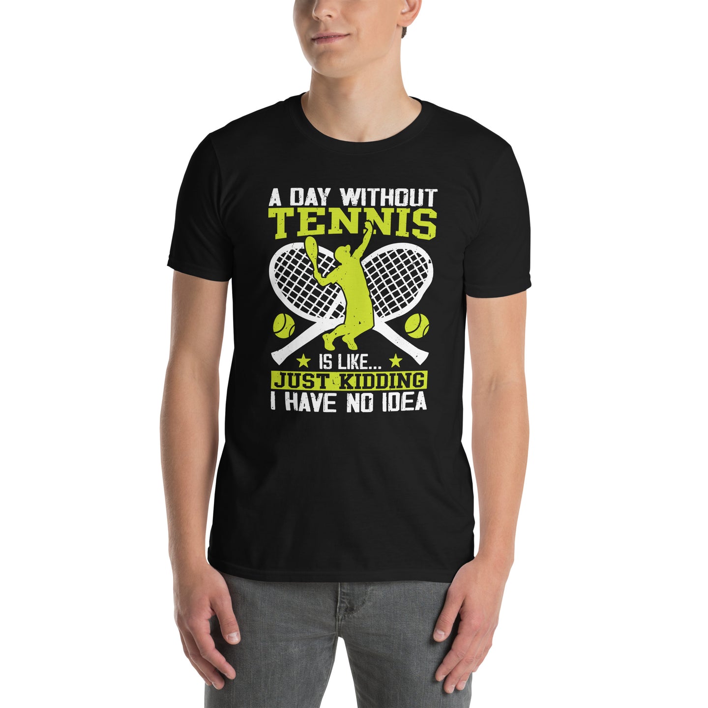 A Day Without Tennis Shirt - Funny Tennis Lover Gift - Cuccico Design