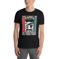 Funny Rum T-Shirt: I Drink Rum And I Know Things - Cuccico Design
