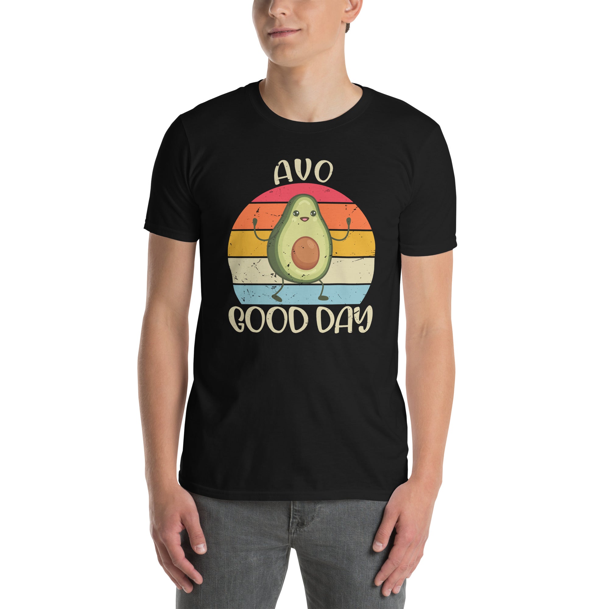 Cute Avocado Shirt Kids Toddler Boys - Avo Good Day - Cuccico Design
