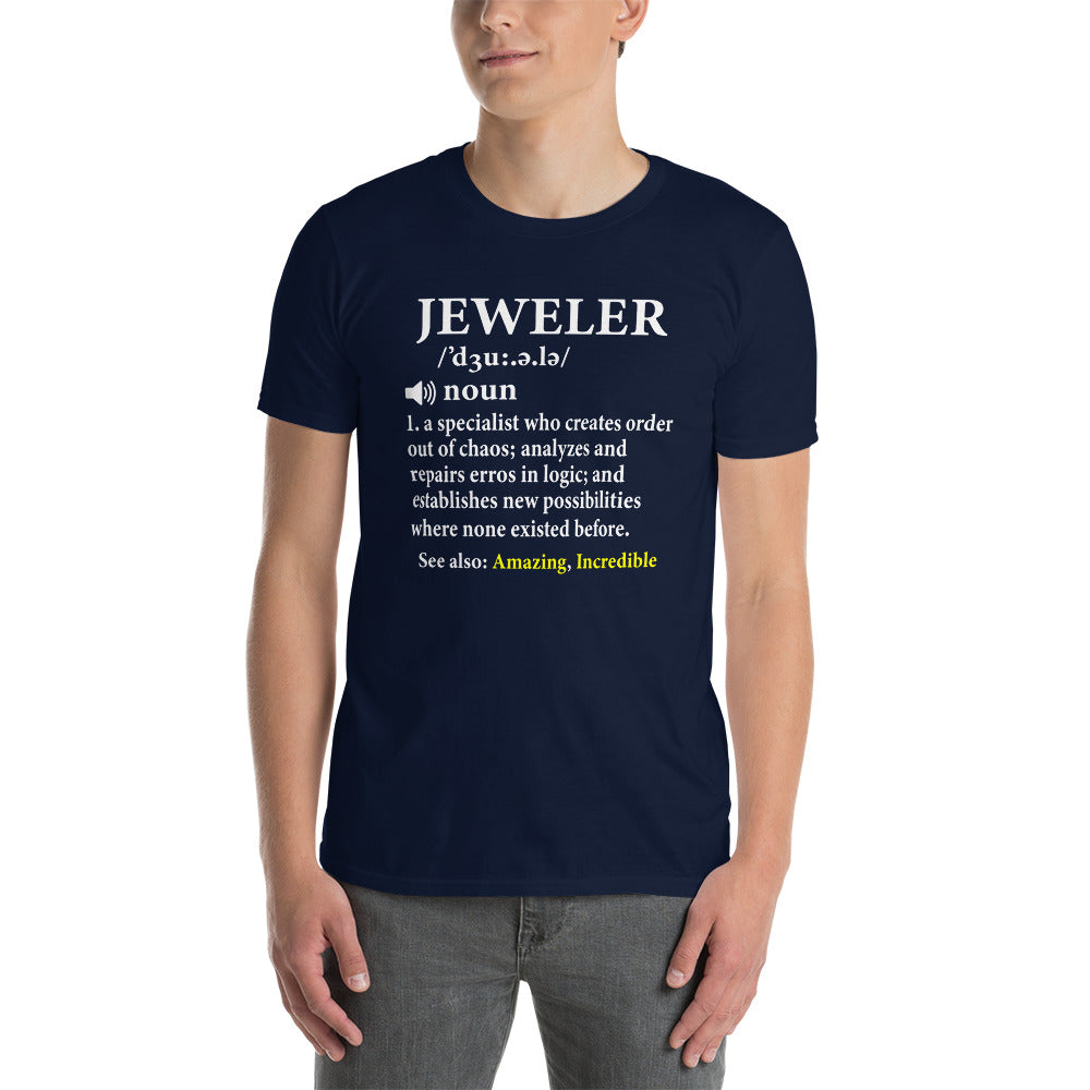 Jeweler Shirt Funny Bench Jeweler Gift T-Shirt - Cuccico Design