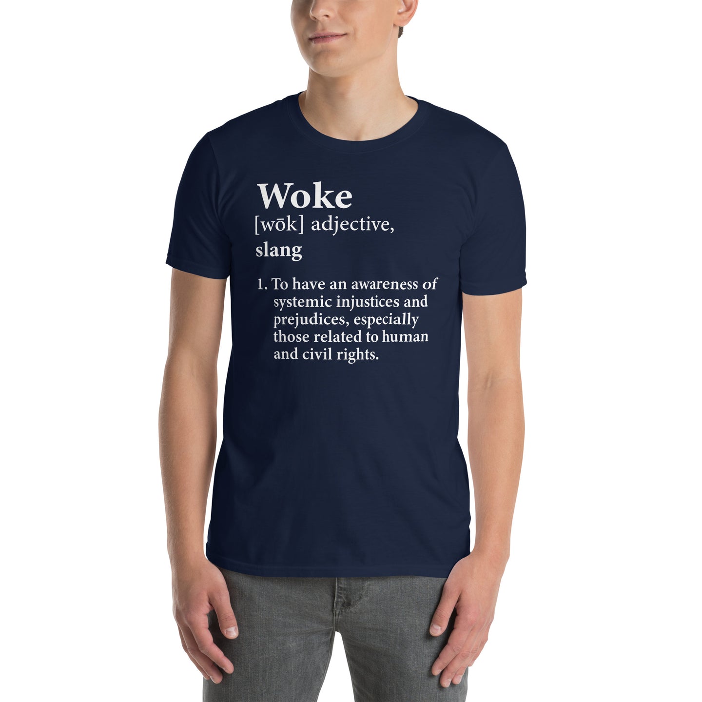 Funny Anti-Woke T-Shirt | Woke Definition Meaning - Cuccico Design