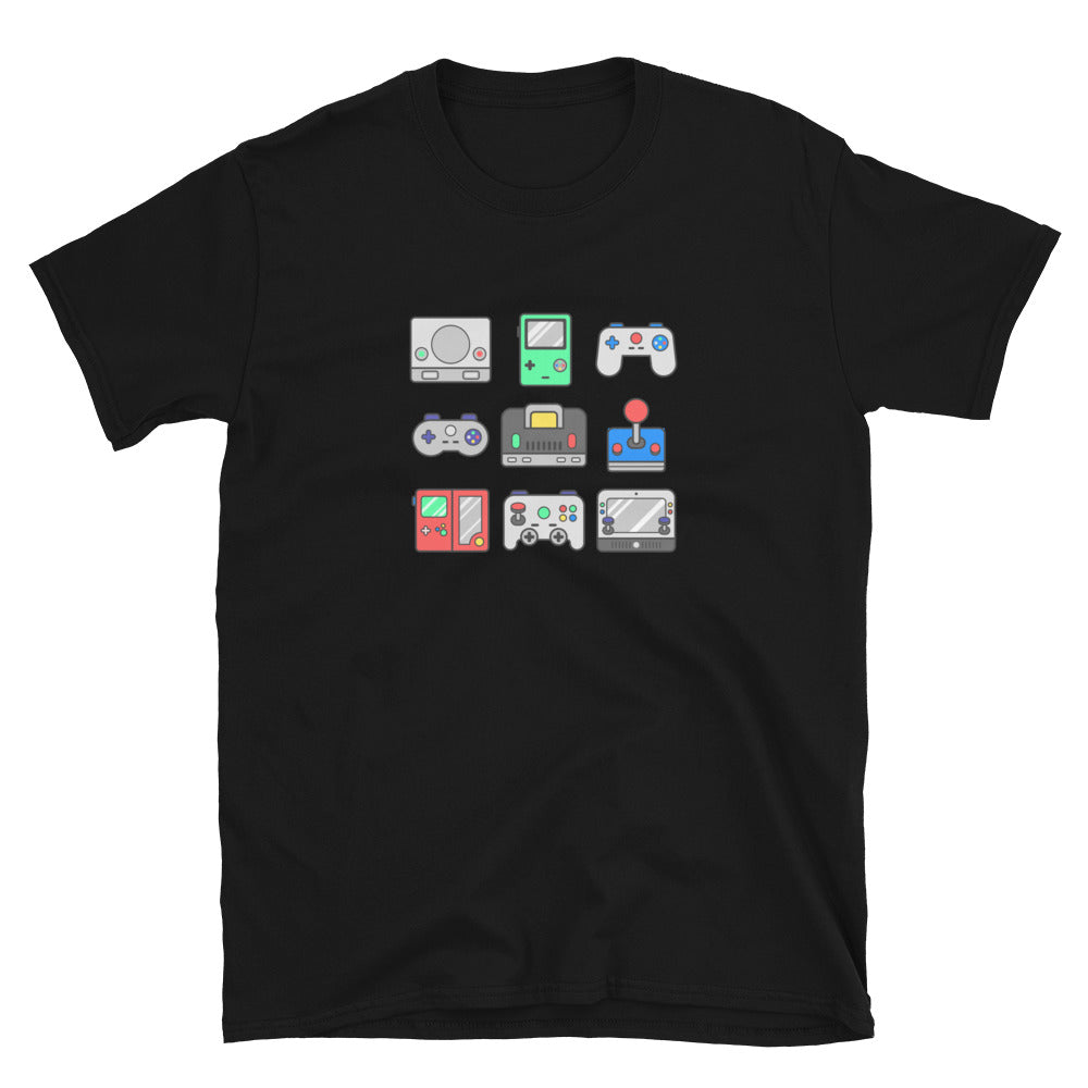 Retro 80s 90s Gaming T-Shirt | Arcade Controller Shirt - Cuccico Design