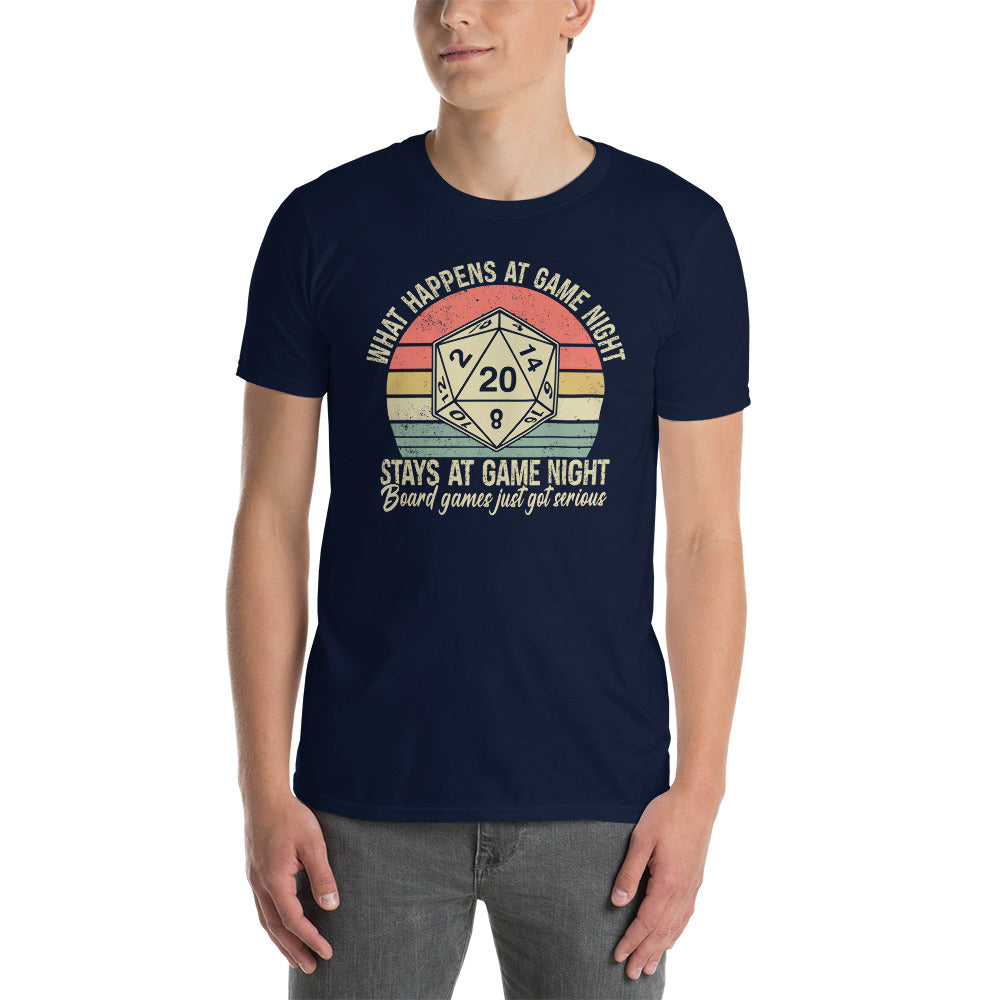 Funny Game Night Shirt | What Happens At Board Game Tee - Cuccico Design