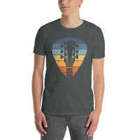 Retro Guitar T-Shirt - Vintage Musician Gift - Cuccico Design