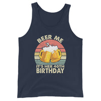 Funny Beer It's My Birthday Tank Top for Men - Cuccico Design