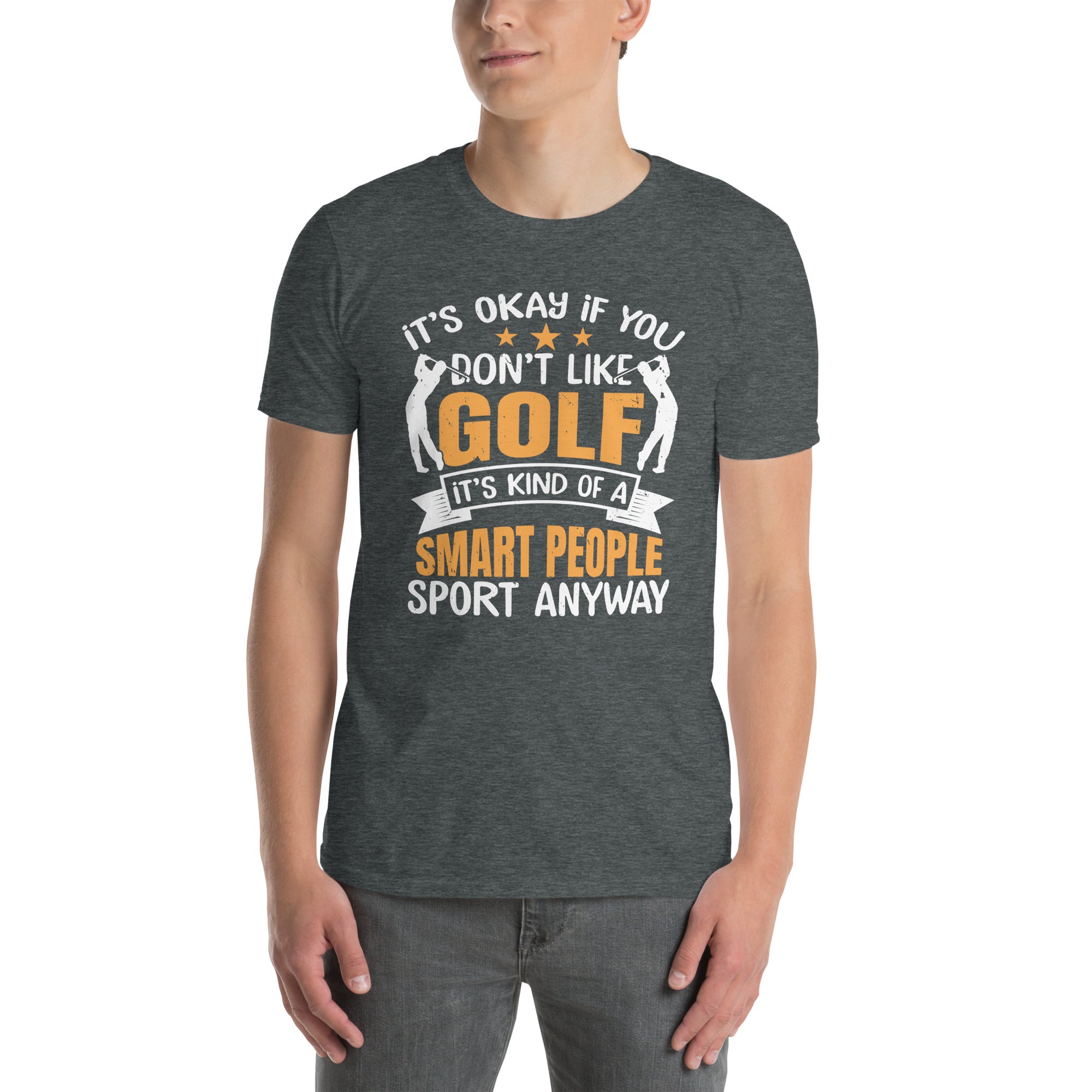 Funny Golf T-Shirt - Smart People Golf Gift Shirt - Cuccico Design