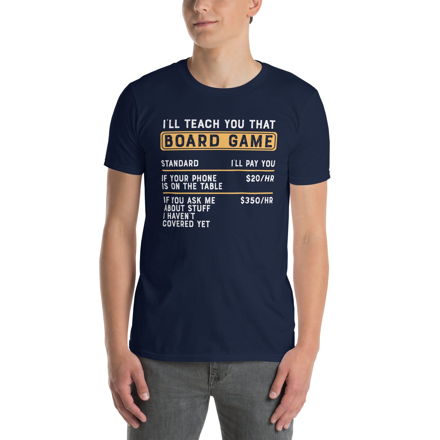 Funny Board Game T-Shirt | Tabletop Gamer Gift - Cuccico Design