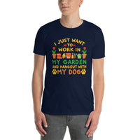 Funny Gardening Dog T-Shirt - Dog Lover Gift Tee - Cuccico Design