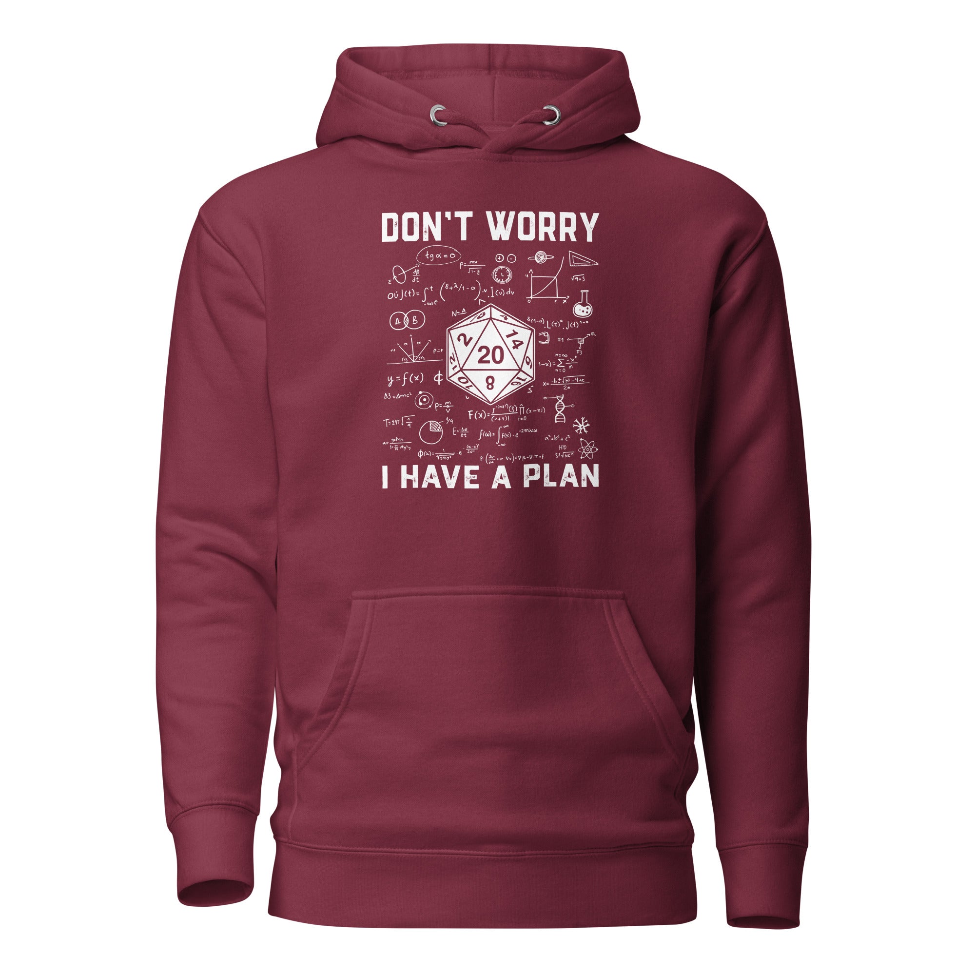 Don't Worry I Have A Plan Gamer Hoodie | RPG Player Gift - Cuccico Design