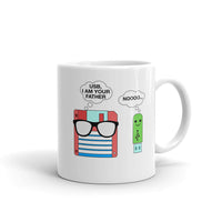 Funny Geek Mug - USB Floppy Disk I Am Your Father Gift - Cuccico Design