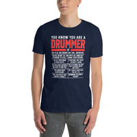 Funny Drummer T-Shirt - Gift for Drummers - Cuccico Design