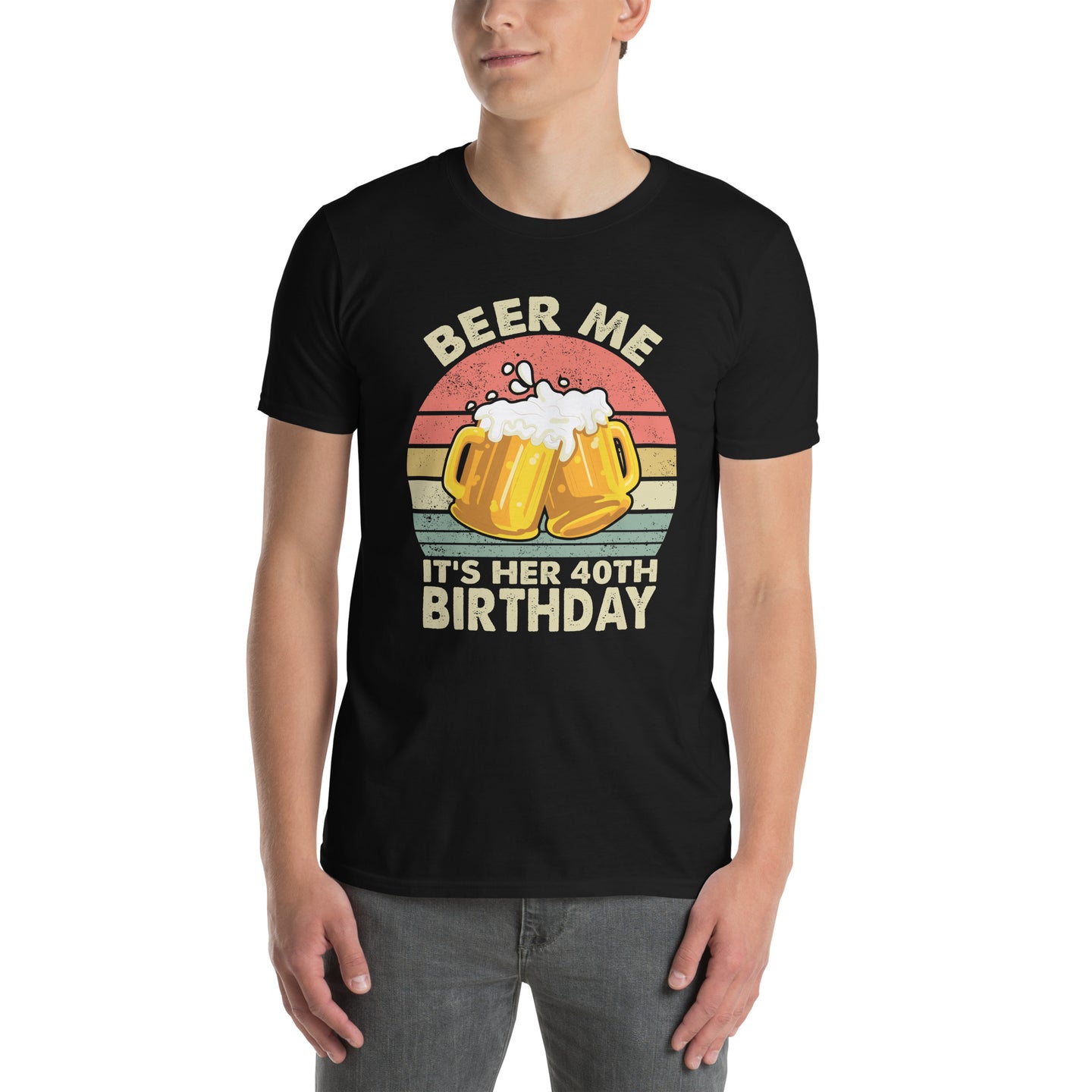 Funny Beer Me It's Her Birthday T-Shirt - Gift For Her - Cuccico Design