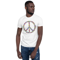 Peace Symbol T-Shirt | Peace Sign & Love Graphic Tee - Cuccico Design