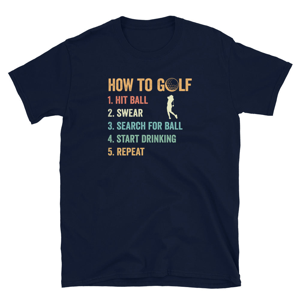 Funny Golf Shirt with Sayings | Humorous Golf T-Shirt - Cuccico Design