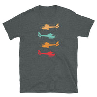 Helicopter Pilot T-Shirt | Vintage Aviation Gift - Cuccico Design