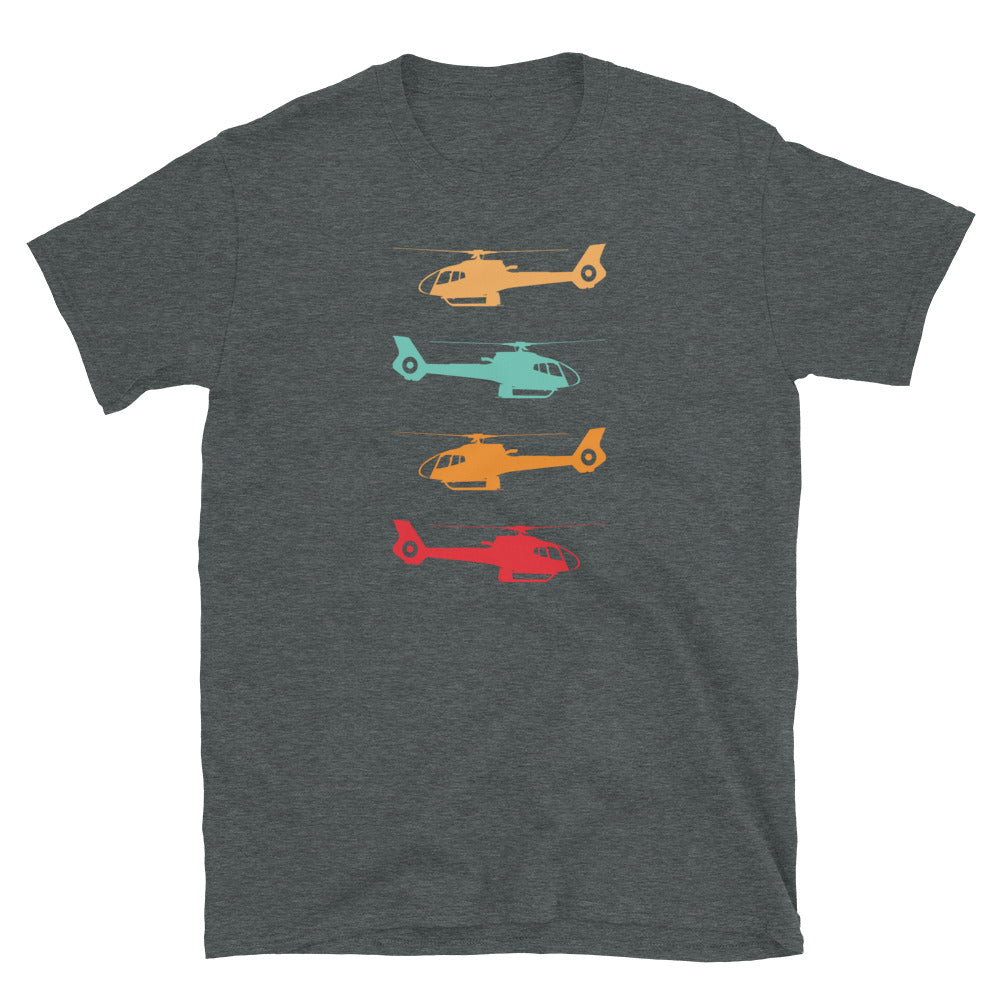 Helicopter Pilot T-Shirt | Vintage Aviation Gift - Cuccico Design