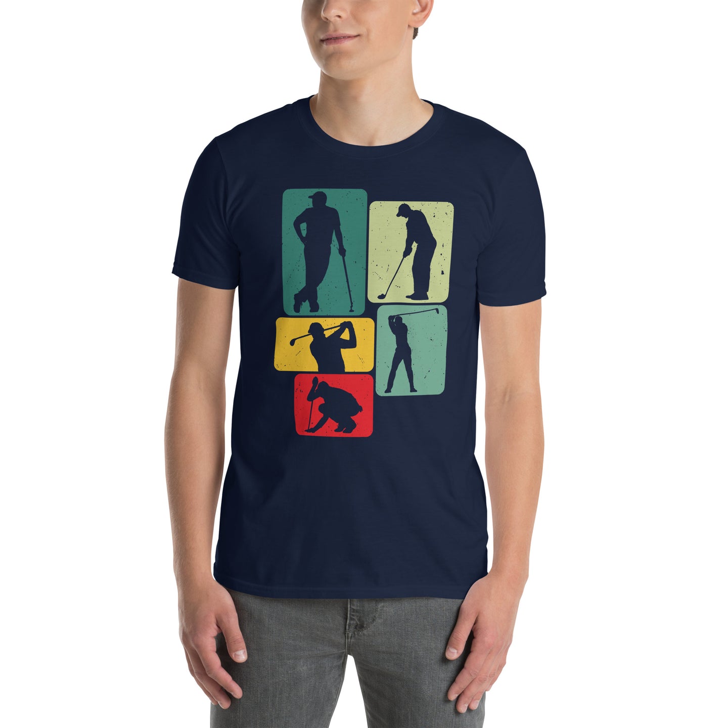 Vintage Golf T-Shirt | Retro Style Golfer Gift - Cuccico Design