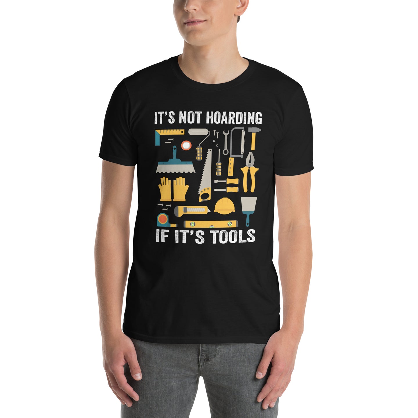 It's Not Hoarding If It's Tool Funny Woodworker T-Shirt - Cuccico Design