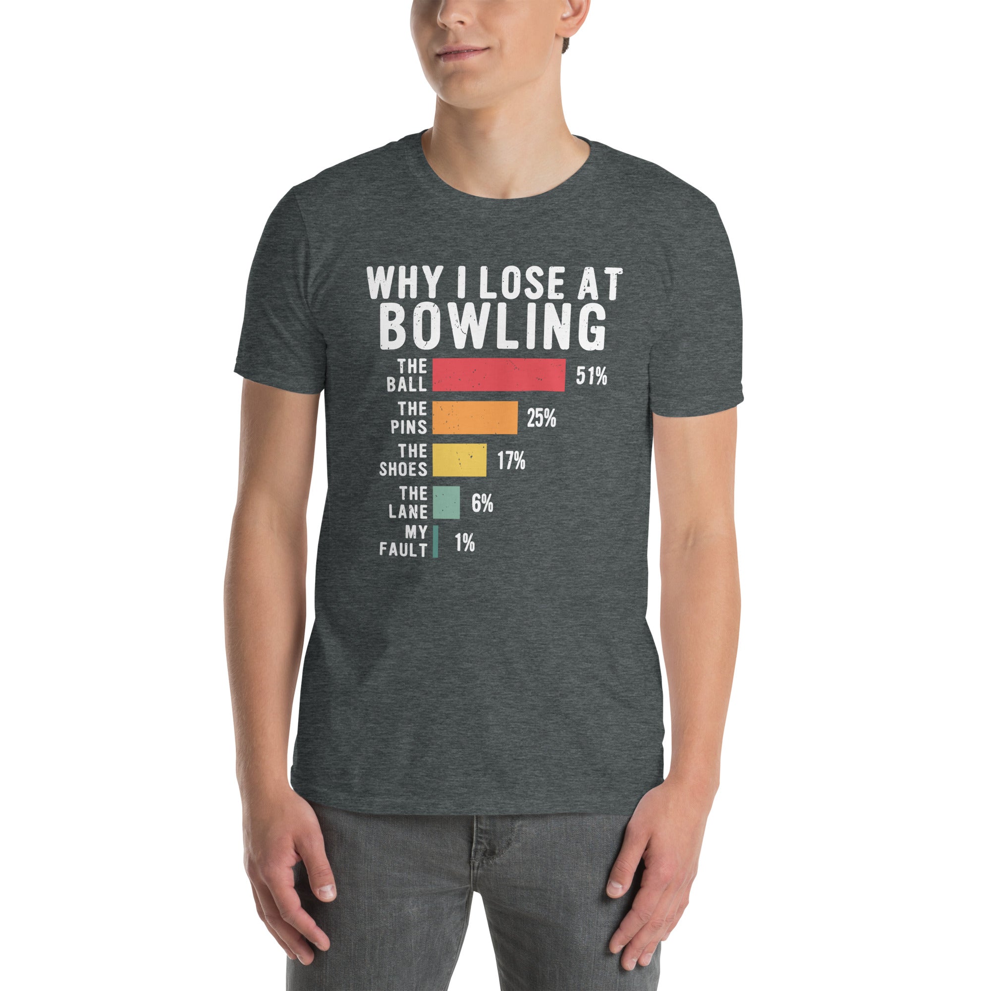 Why I Lose At Bowling Funny T-Shirt - Bowler Gift - Cuccico Design