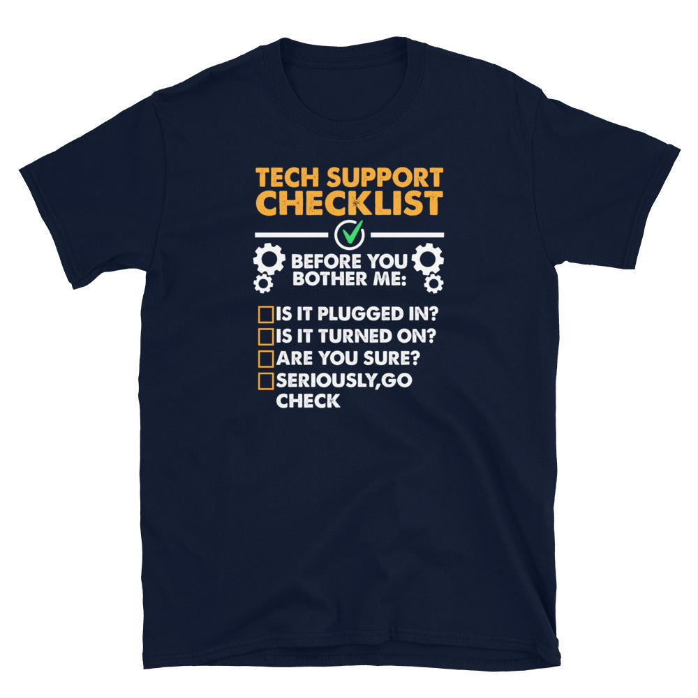 Funny Tech Support Shirt - IT Specialist Gift - Cuccico Design