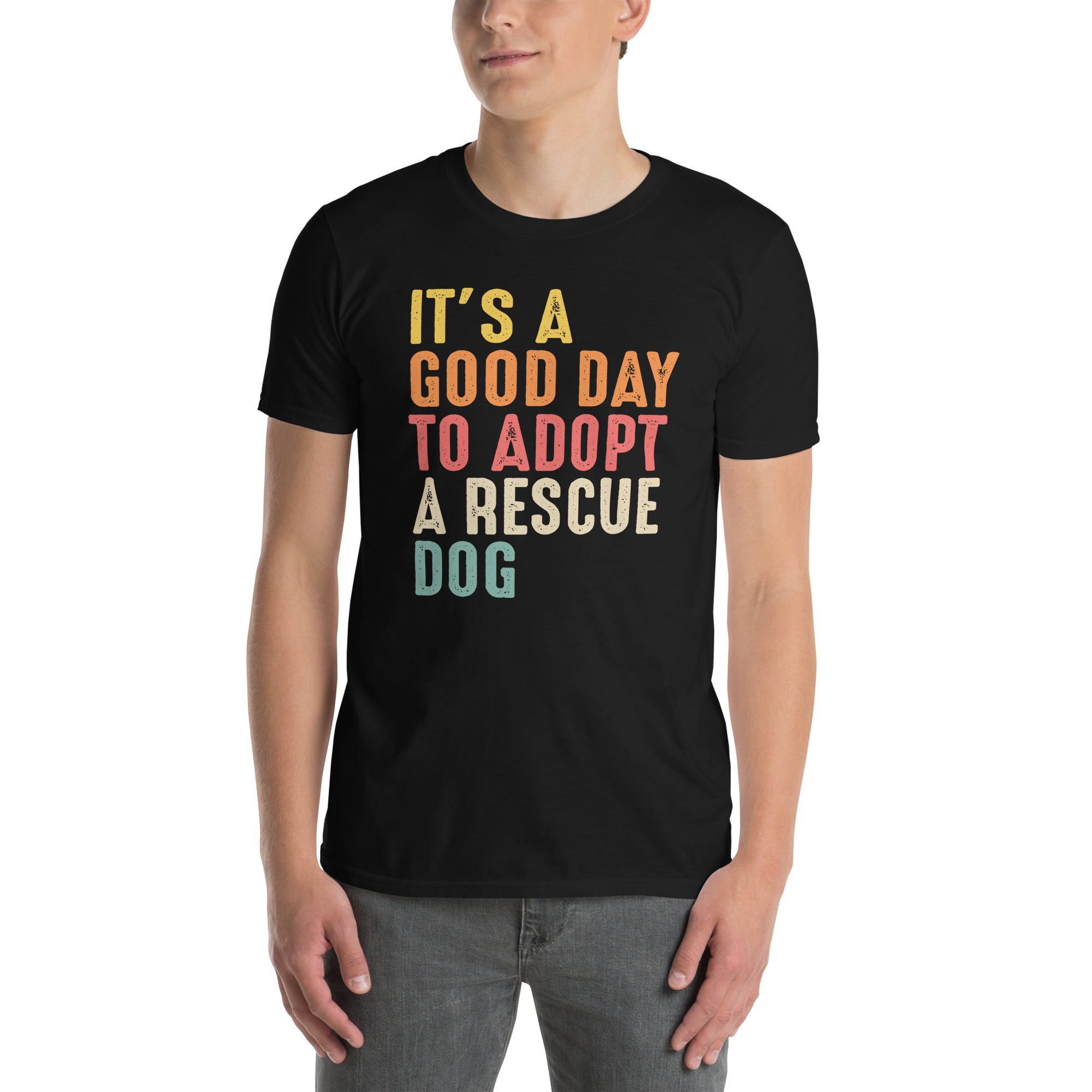 Dog Rescue T-Shirt | It's A Good Day To Adopt Dog Adoption Shirt - Cuccico Design