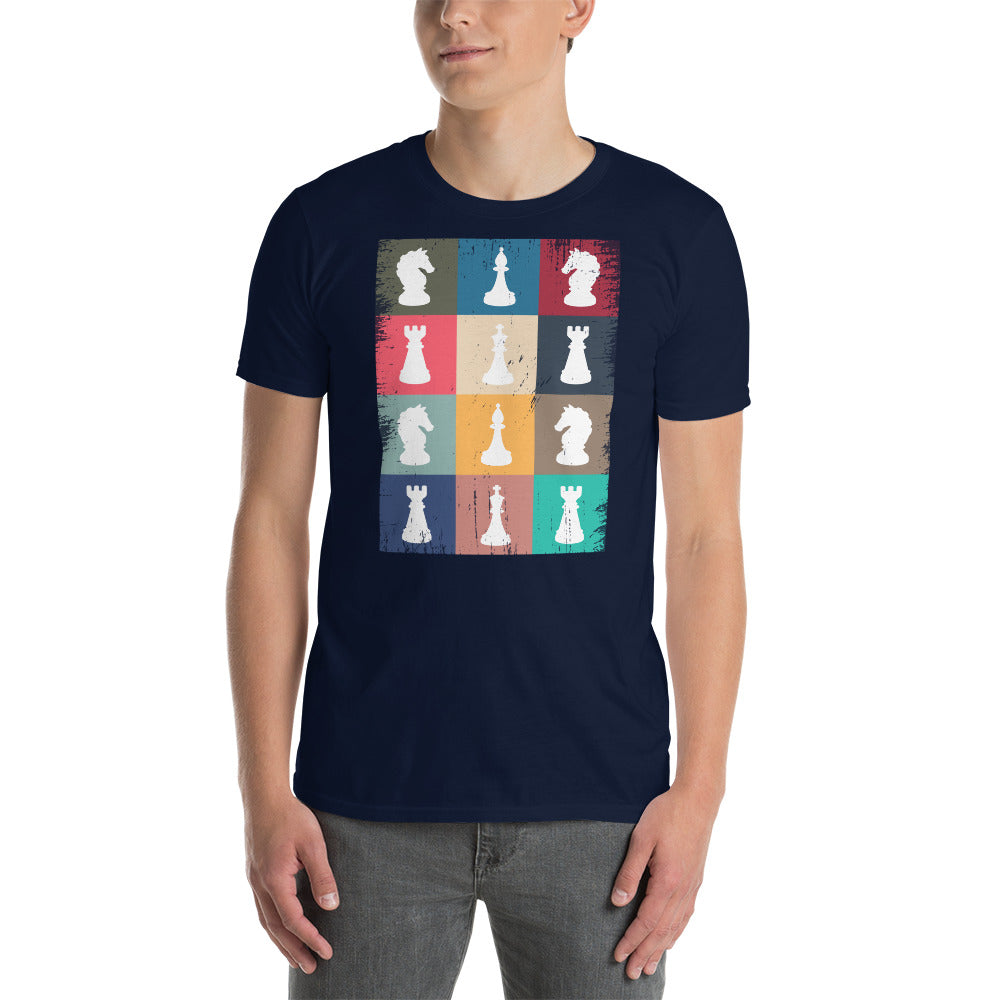 Retro Vintage Chess T-Shirt - Chess Player Gift - Cuccico Design