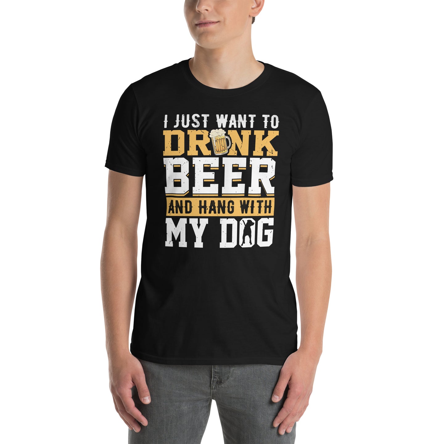 Funny Dog Owner T-Shirt | Dog & Beer Lover Gift - Cuccico Design