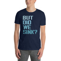 Funny Boating T-Shirt for Boat Owners - Did We Sink? - Cuccico Design