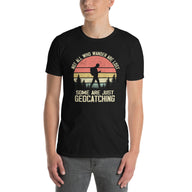 Geocaching T-Shirt - Not All Who Wander Are Lost Shirt - Cuccico Design
