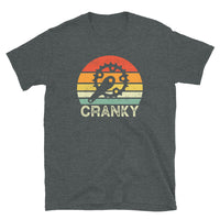 Funny Bicycle T-Shirt for Cycling Lovers | Cranky Sun - Cuccico Design