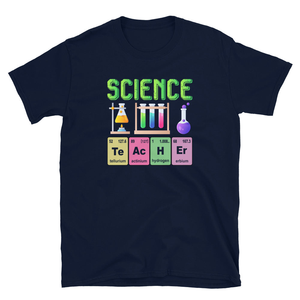 Science Teacher T-Shirt | Periodic Table Science Gift - Cuccico Design