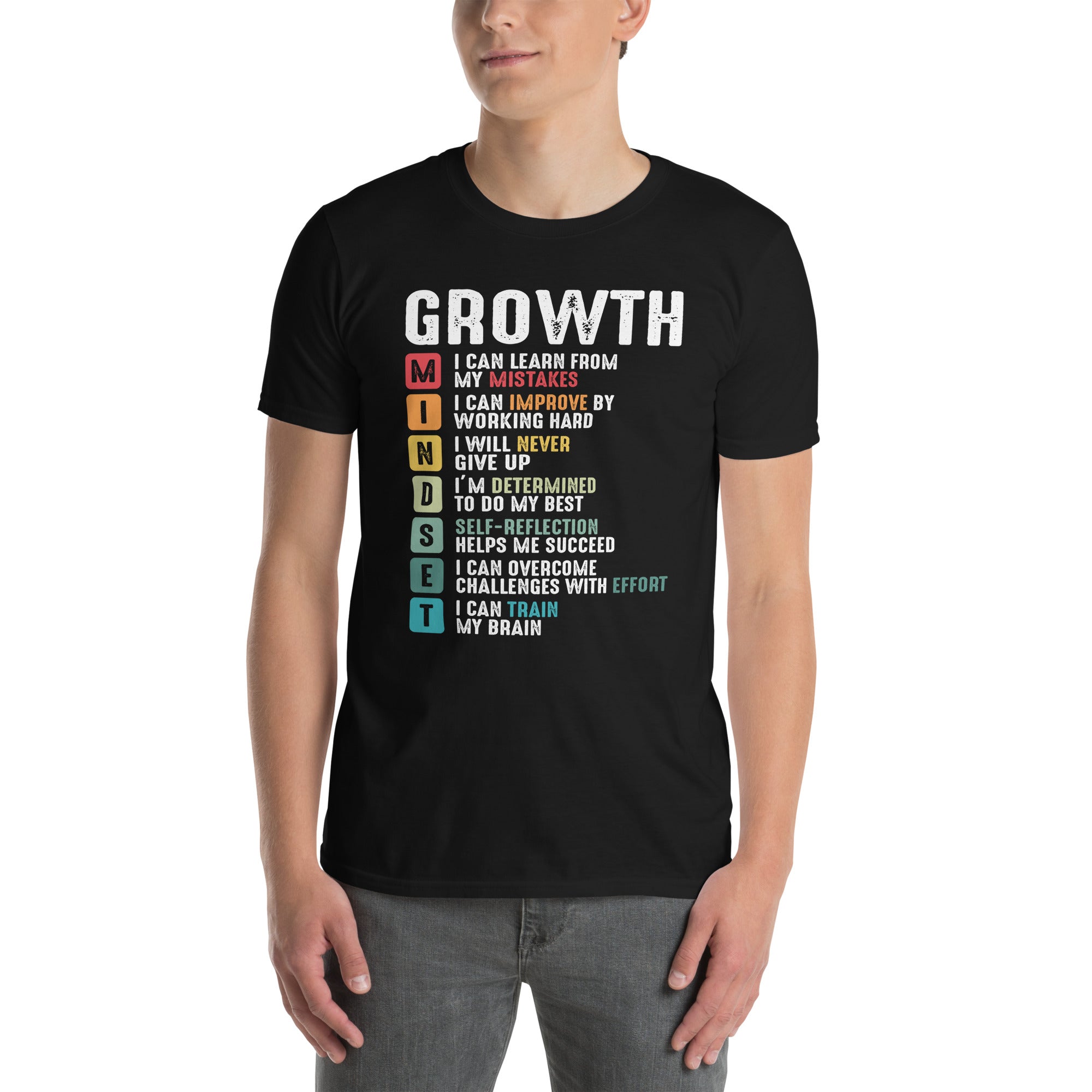 Growth Mindset Shirt | Positive Teacher Gift & School Tee - Cuccico Design