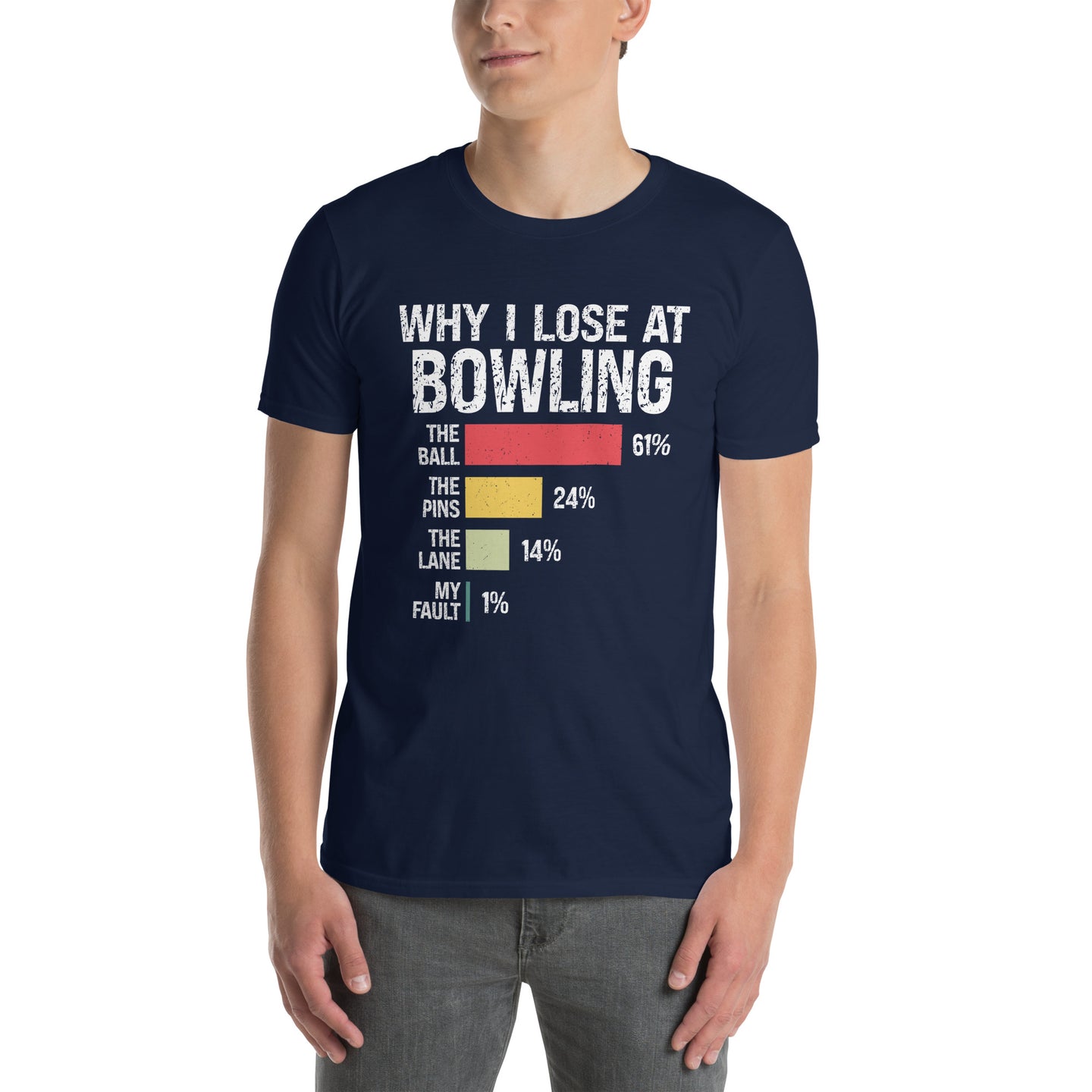 Why I Lose at Bowling Funny Bowling Shirt | Bowler T-Shirt Gift - Cuccico Design