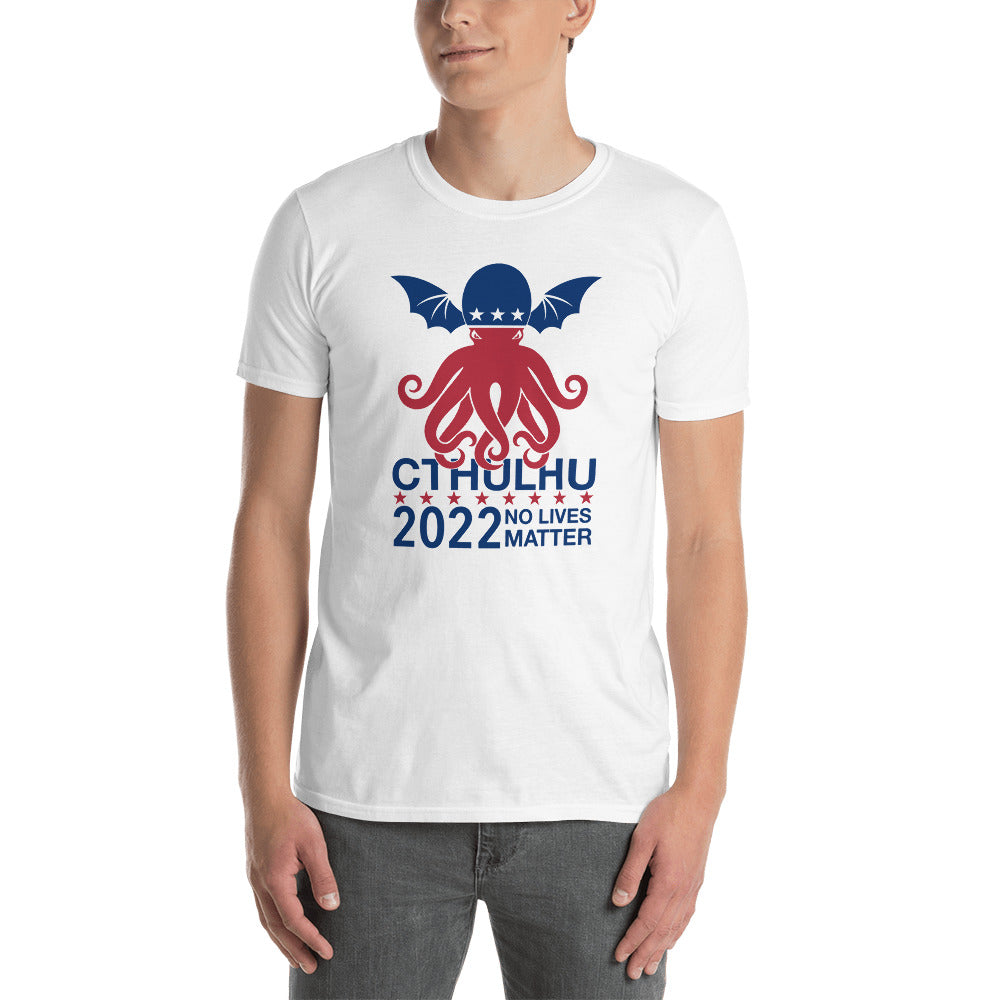 Cthulhu Political Satire T-Shirt | Funny 'No Lives Matter' Tee - Cuccico Design