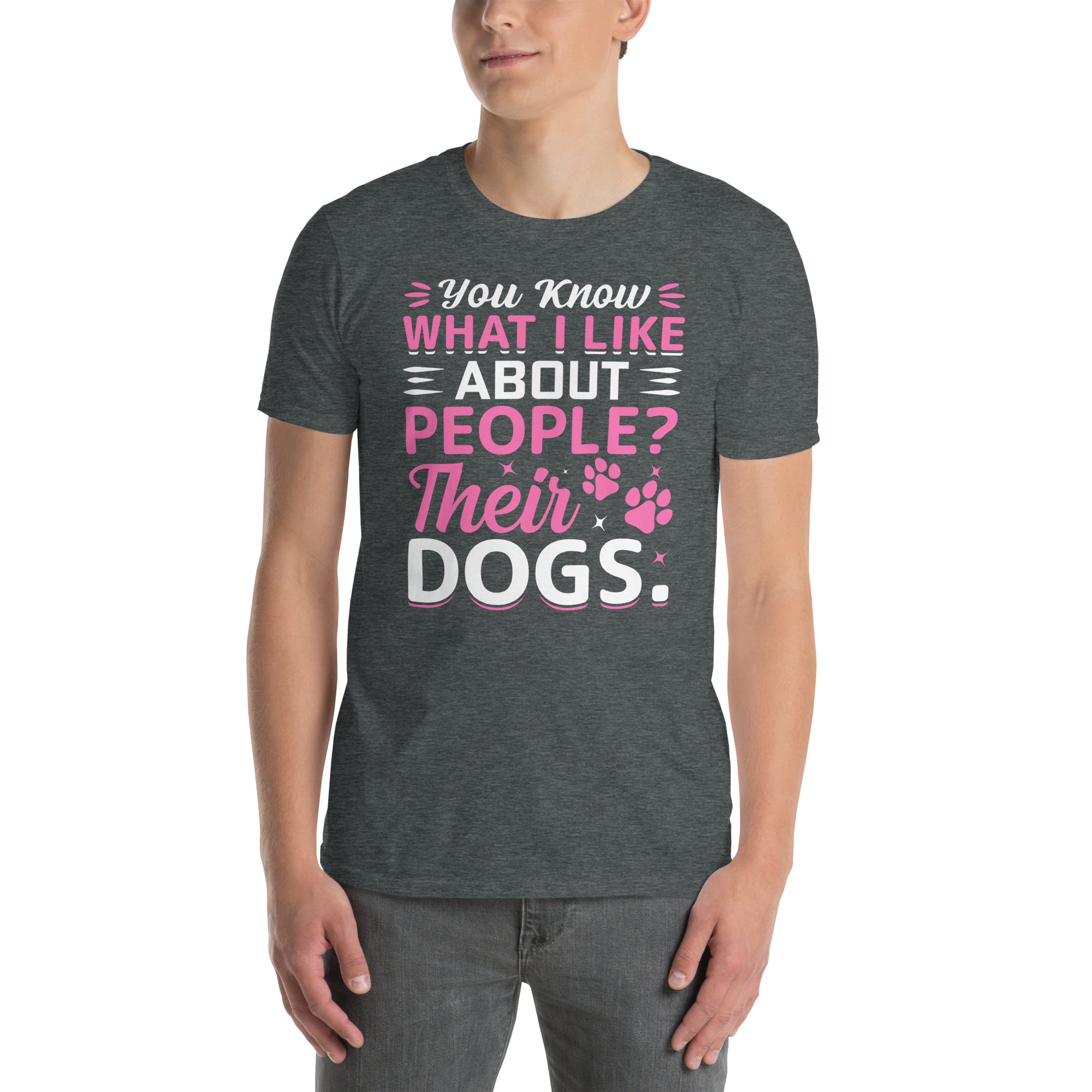 Funny Dog Lover Shirt - "Their Dogs" Quote Tee - Cuccico Design