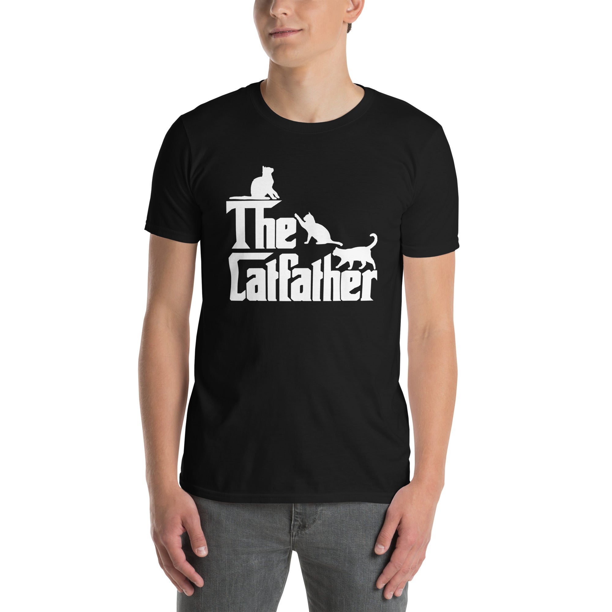 The Catfather Funny Cat Dad Shirt - Gift for Cat Dads - Cuccico Design