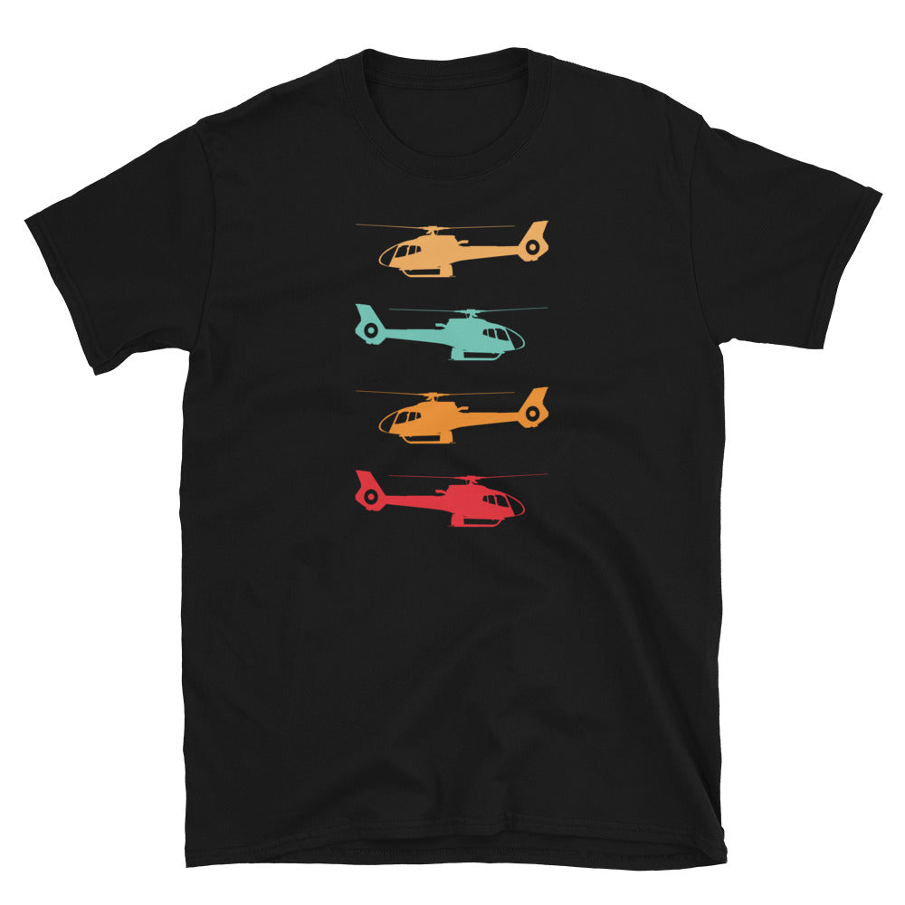 Helicopter Pilot T-Shirt | Vintage Aviation Gift - Cuccico Design
